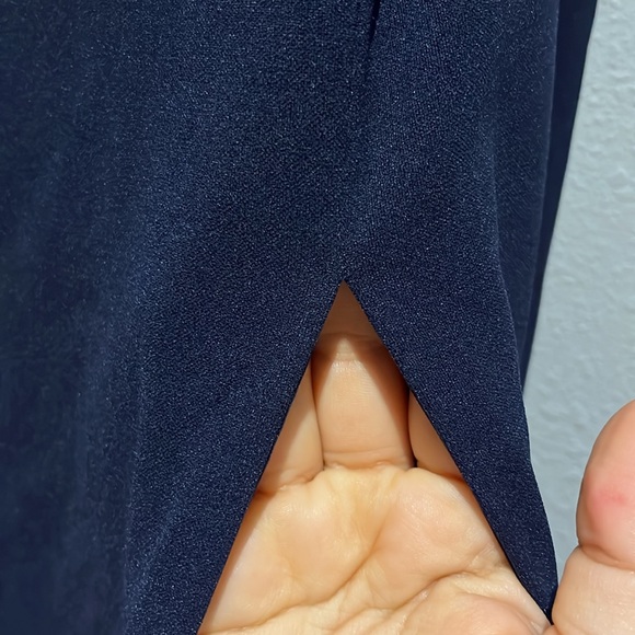 BHLDN CIRCE GOWN NAVY STRAPLESS MAXI DRESS - Picture 7 of 15